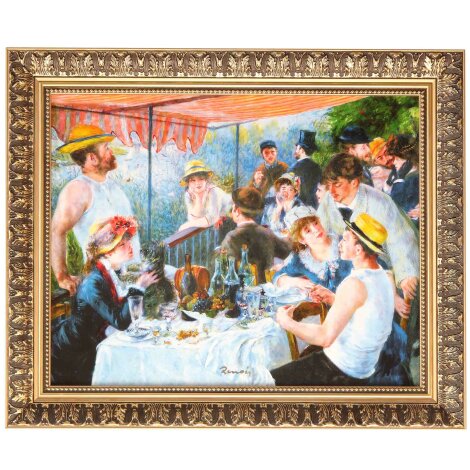 Auguste Renoir Frühstück der Ruderer Bild Limitiert Zertifikat